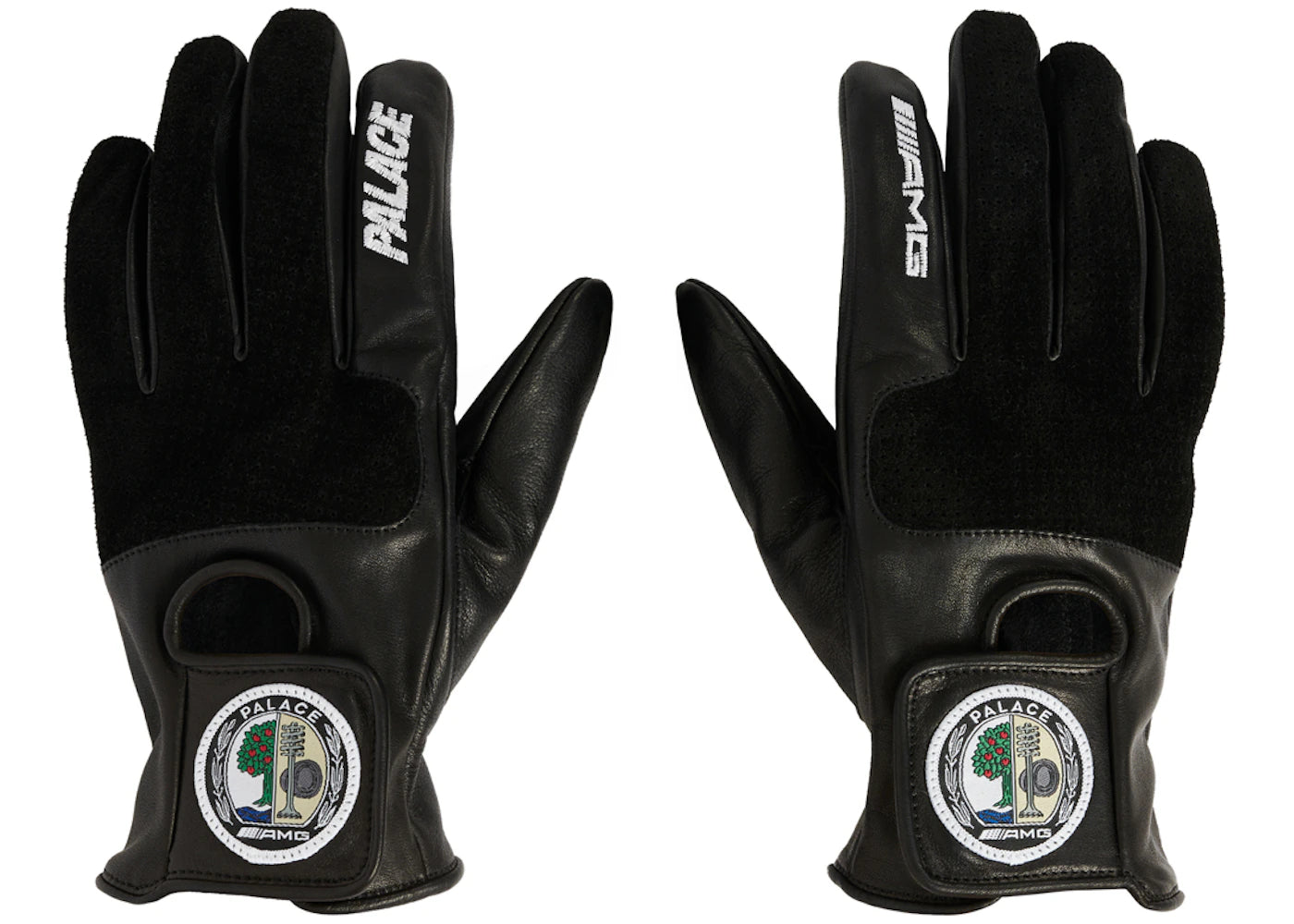 Palace AMG Driving Gloves Black