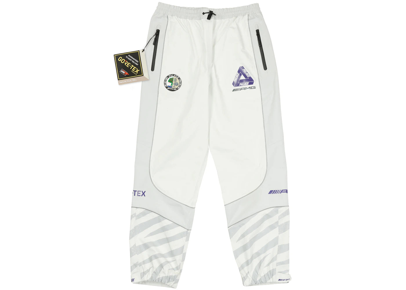 Palace AMG Gore-Tex Bottoms White