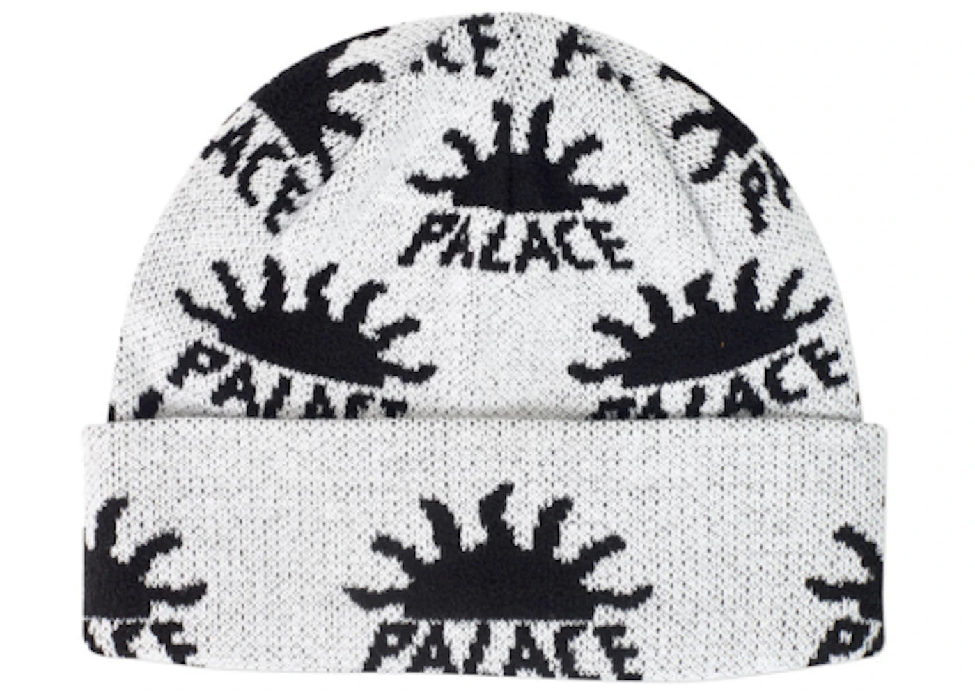 Palace AZ Beanie White