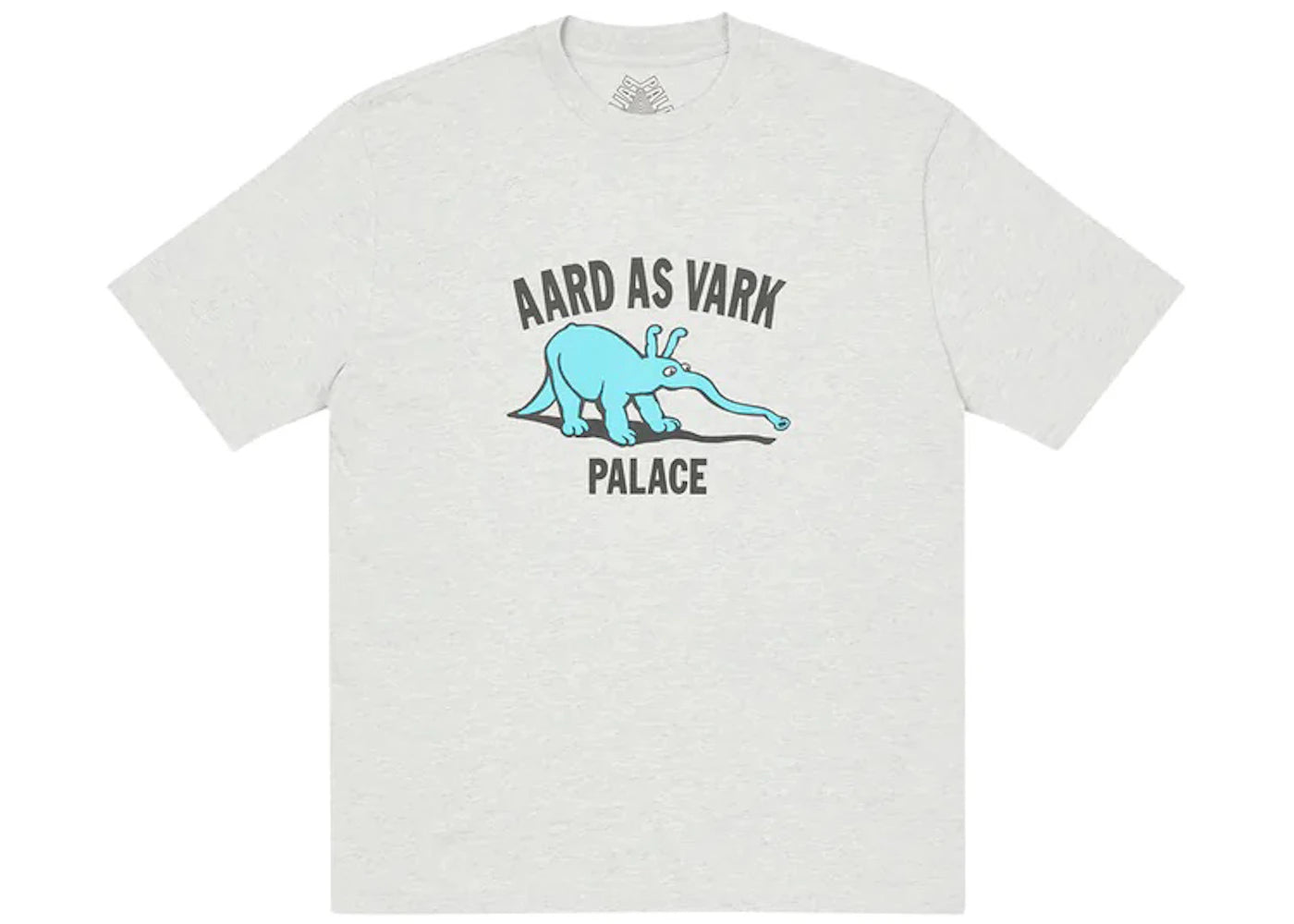 Palace Aard As Vark T-shirt Grey Marl