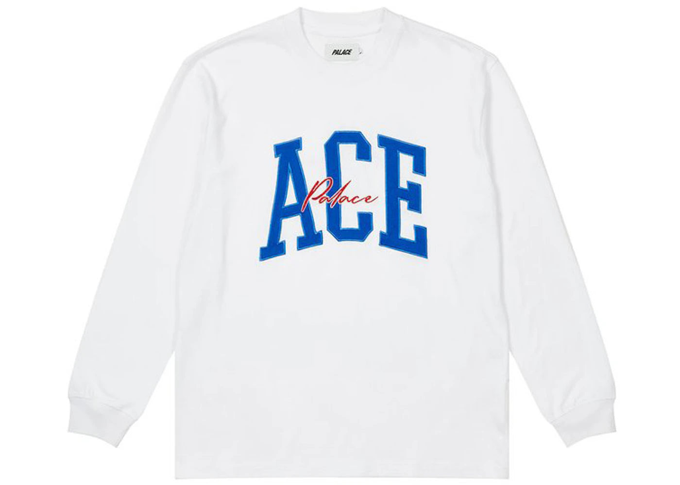 Palace Ace Longsleeve White