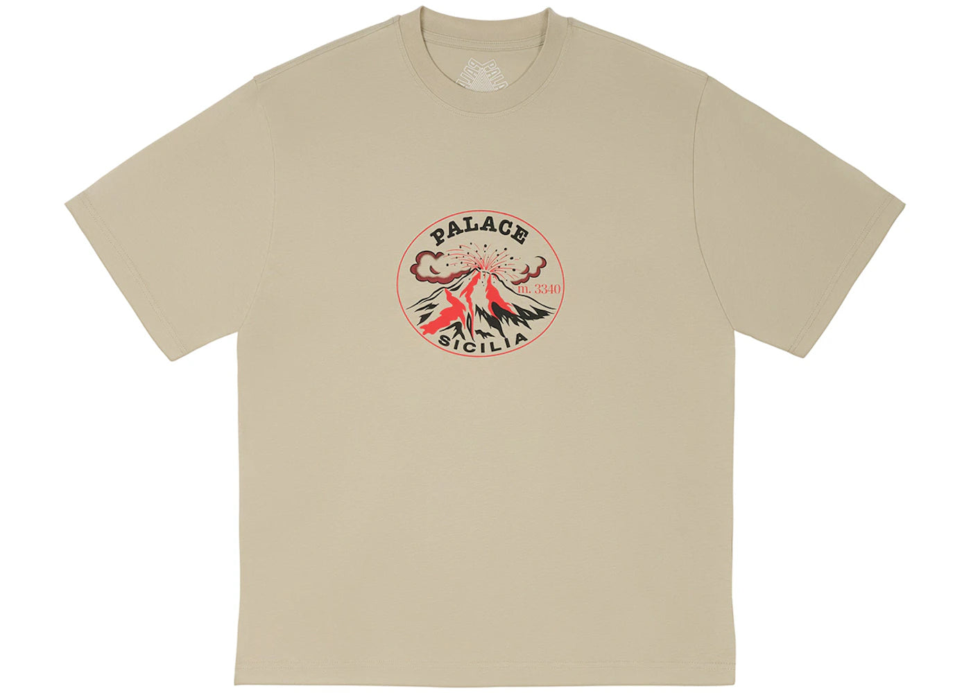 Palace Active T-Shirt Stoney Grey