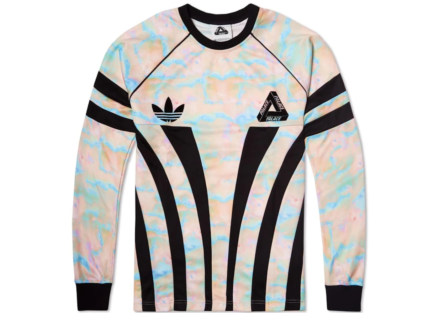 Palace Adidas Longsleeve Graphic Goalie Top Multi/Black