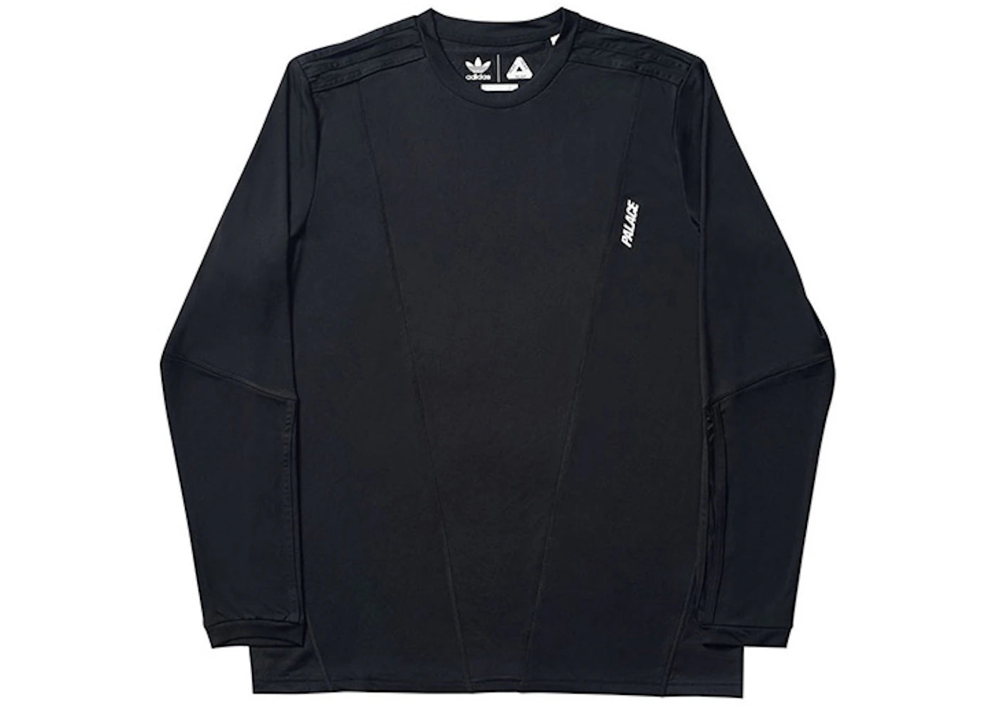 Palace Adidas Longsleeve Tee Black/White