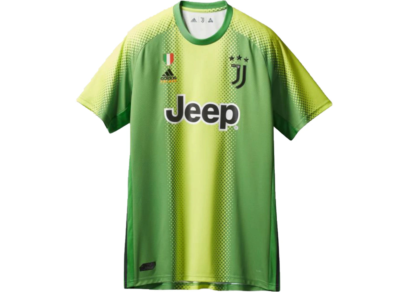 Palace Adidas Palace Juventus Authentic Buffon 77 Match Jersey Slime/Green
