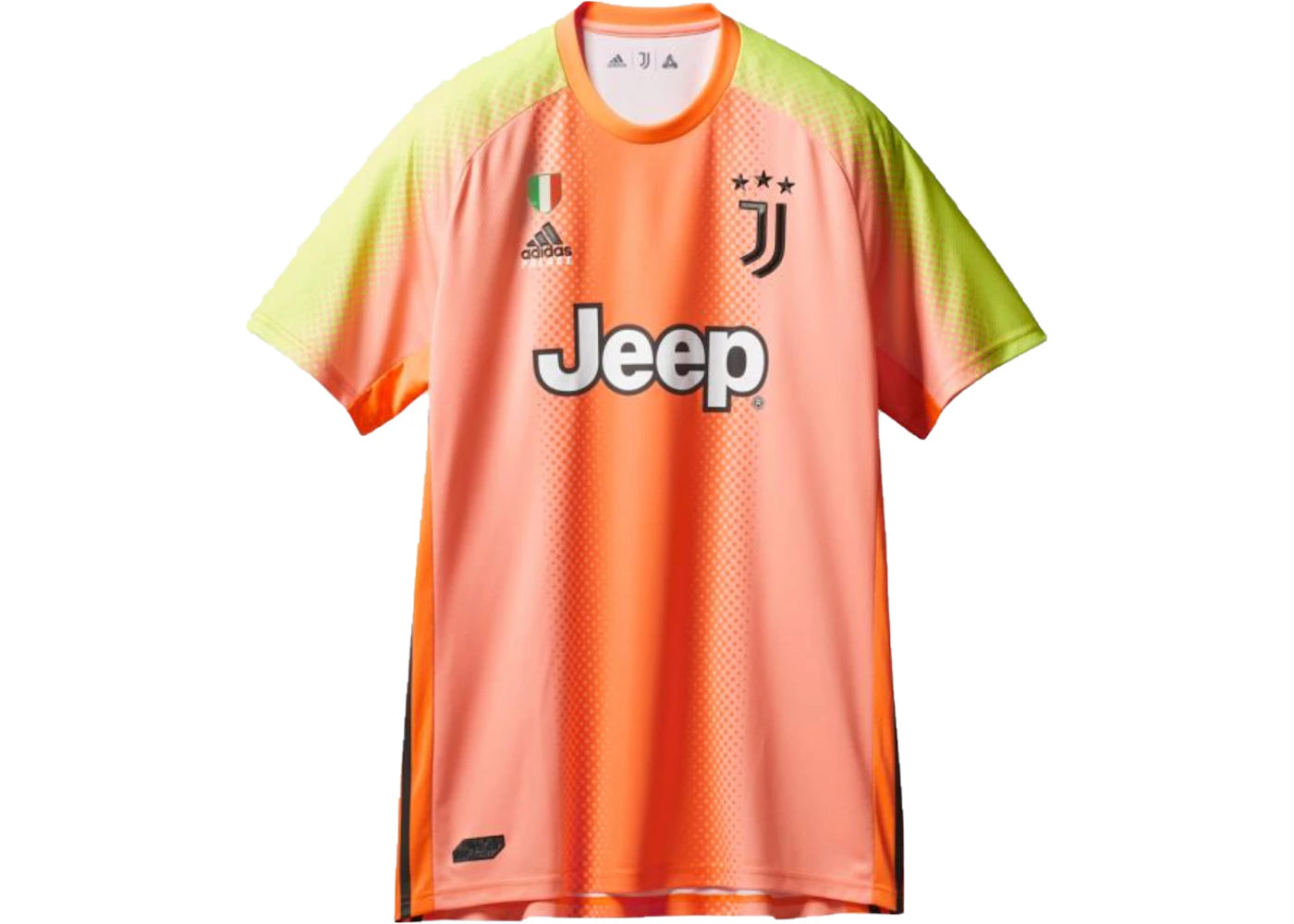 Palace Adidas Palace Juventus Authentic Szczesny 1 Match Jersey Orange/Slime