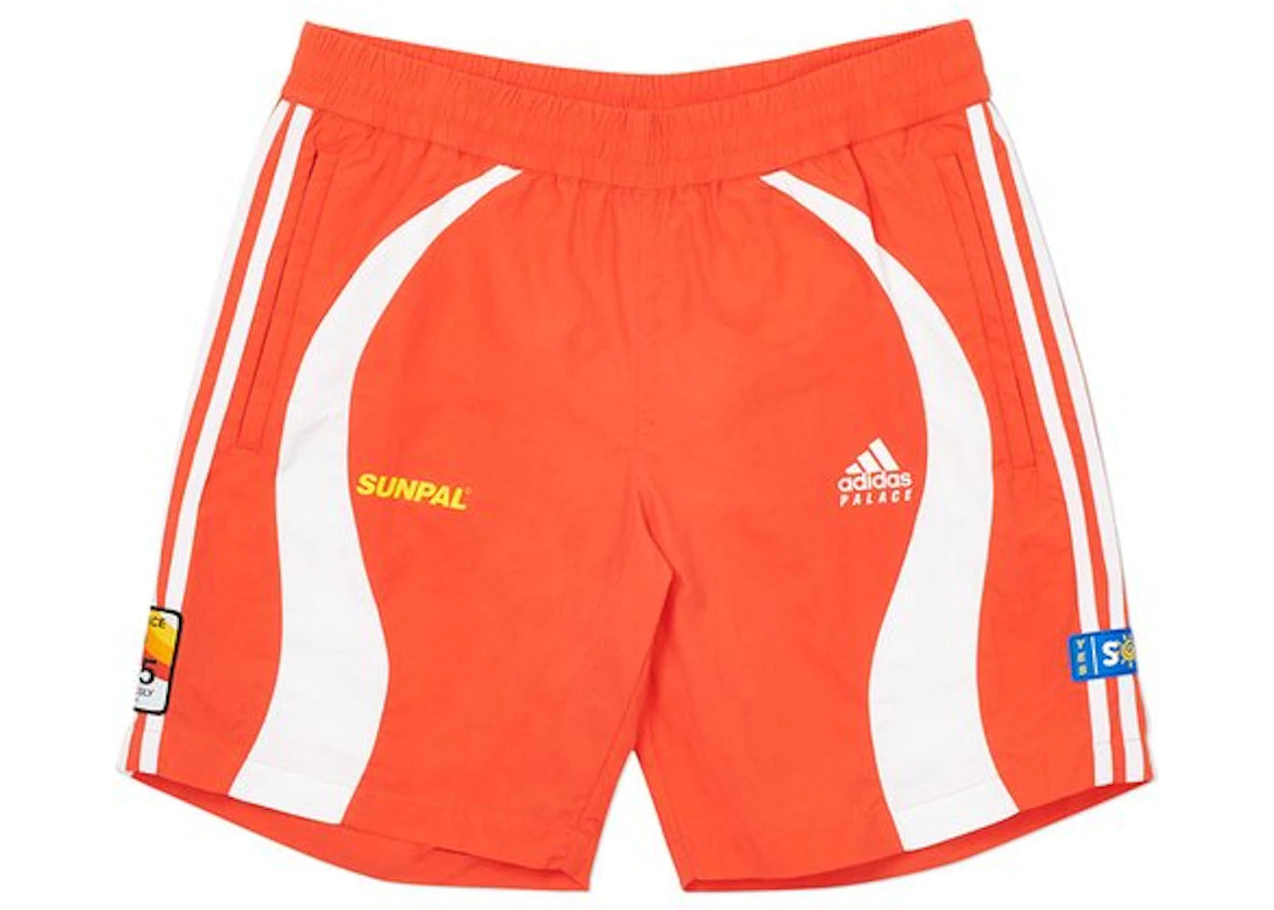 Palace Adidas Sunpal Shorts Bright Orange