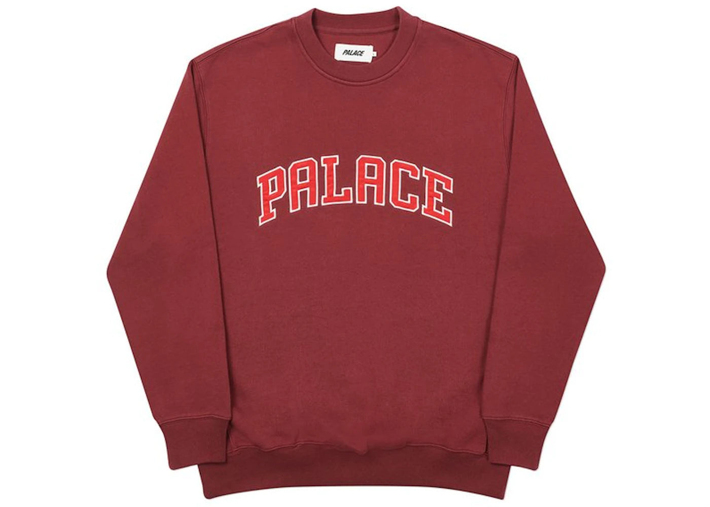 Palace Alas Crew Burgundy