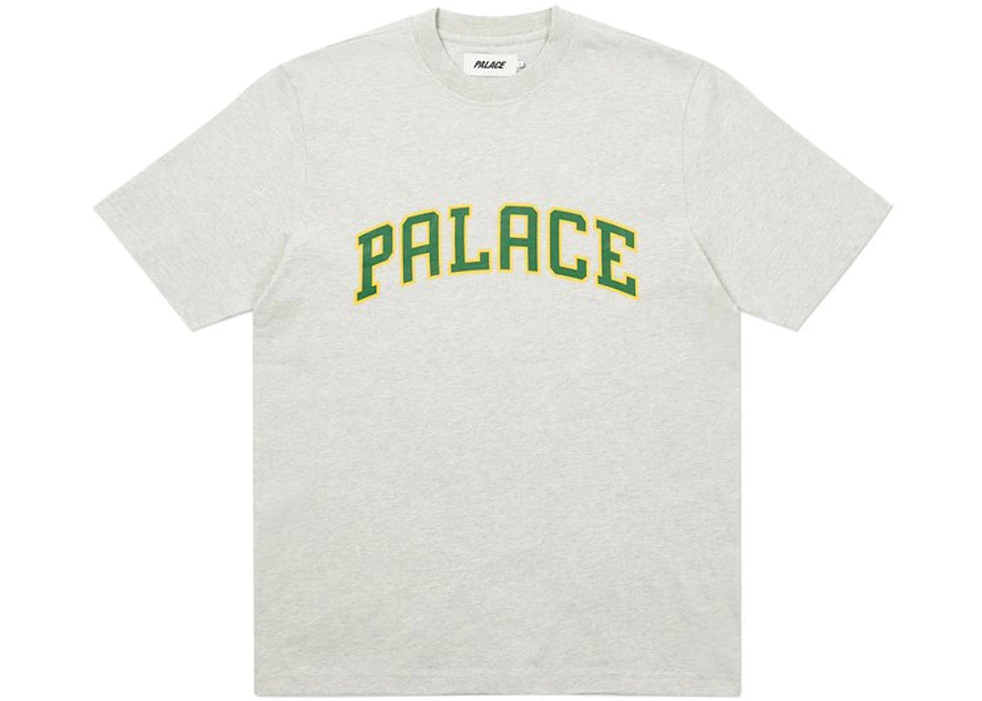 Palace Alas Heavyweight T-Shirt Grey Marl