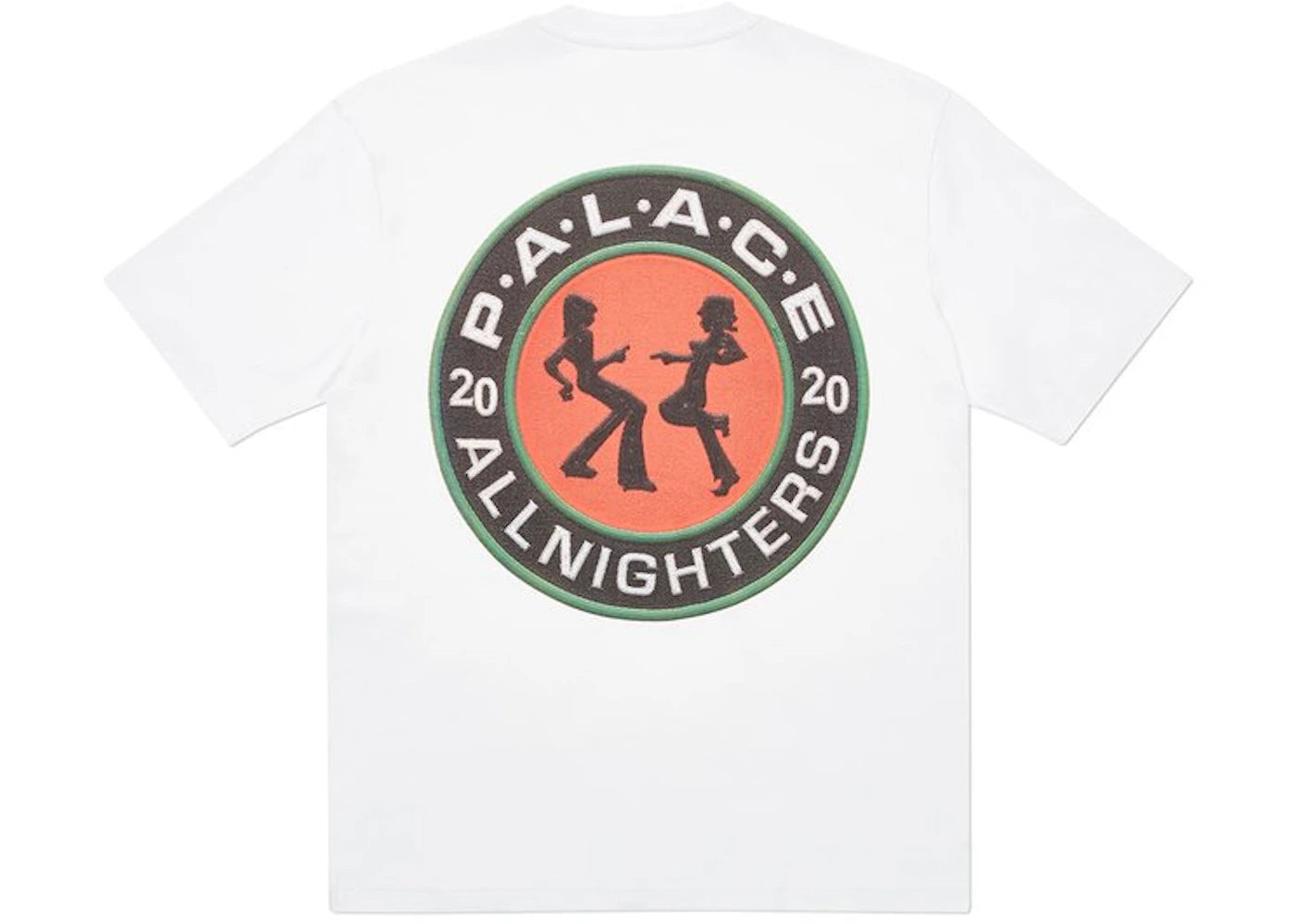 Palace All Nighters T-Shirt White