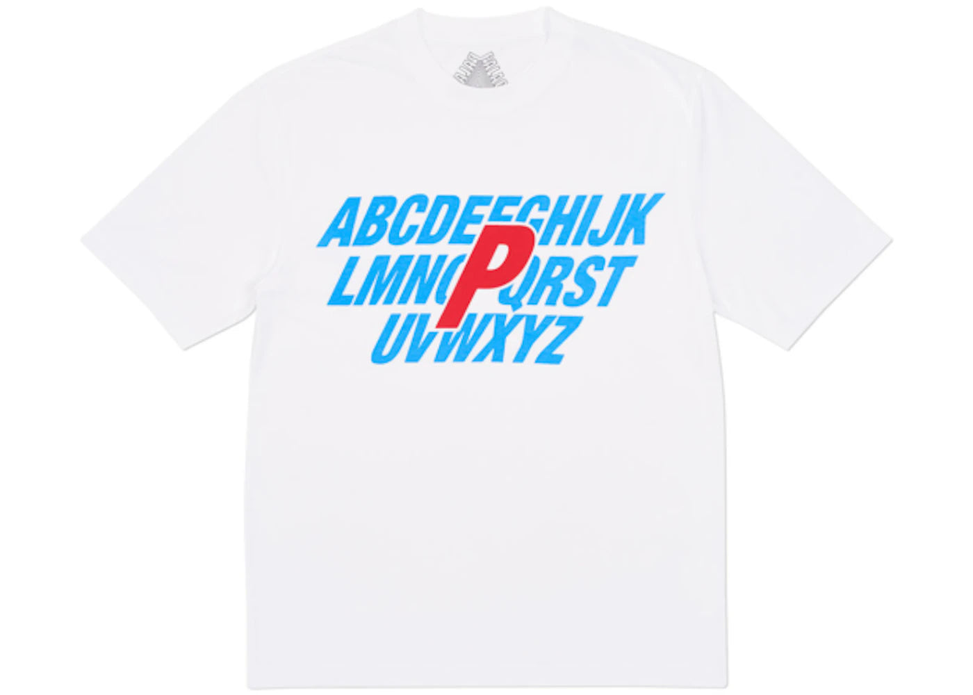 Palace Alpha T-shirt White/Blue/Red
