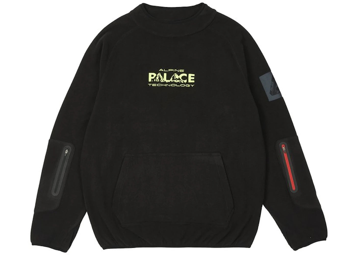 Palace Alpine Tech Fleece Black