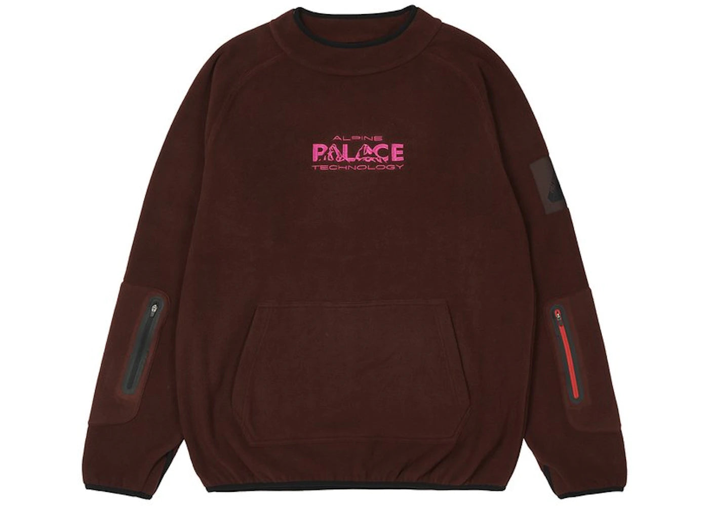 Palace Alpine Tech Fleece Brown