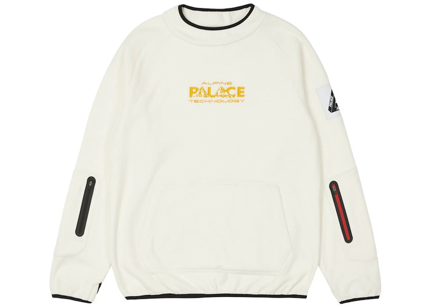 Palace Alpine Tech Fleece White