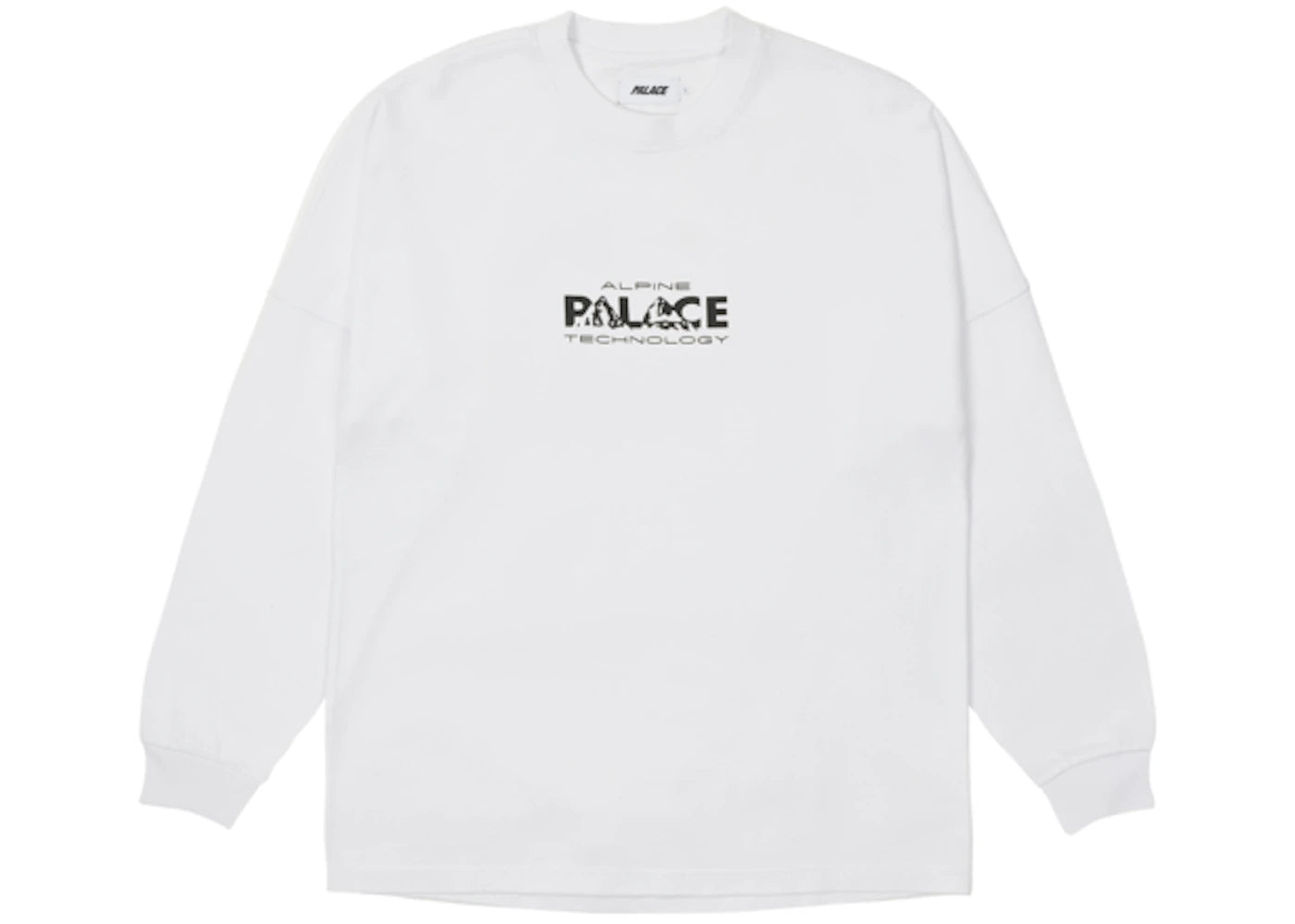 Palace Alpine Tech Longsleeve White