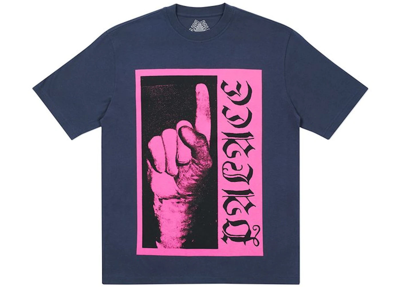 Palace Ancient Finger T-Shirt Navy