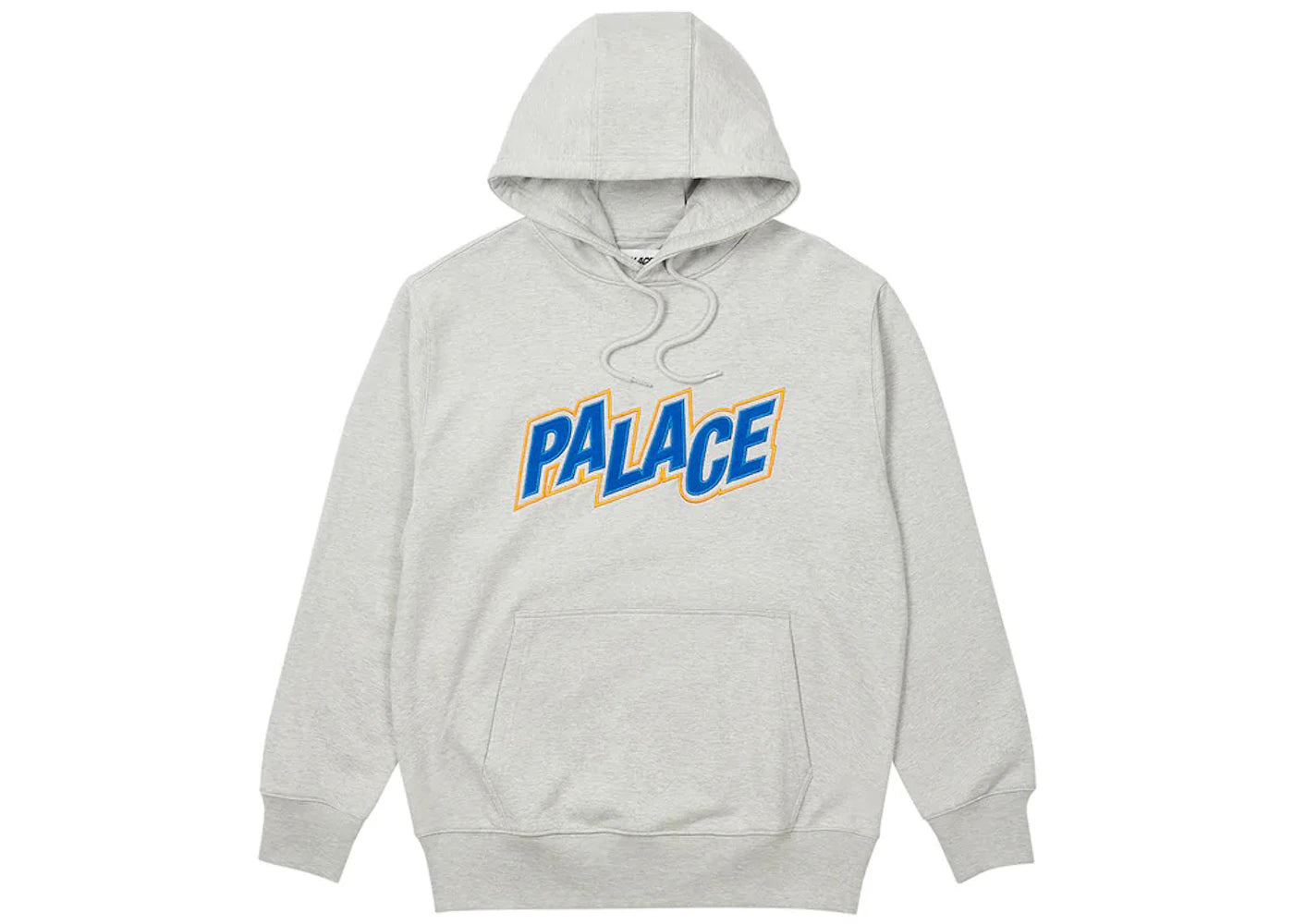 Palace Anglo Hood Grey Marl