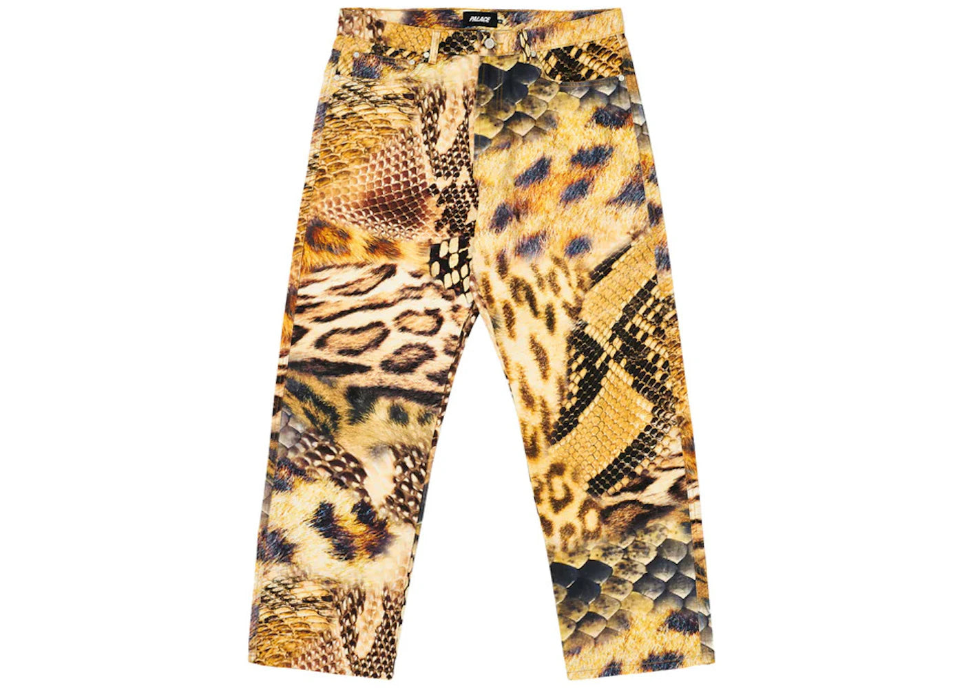 Palace Animal Print Jean Yellow