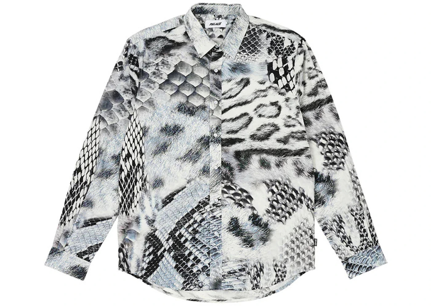 Palace Animal Print Shirt Grey