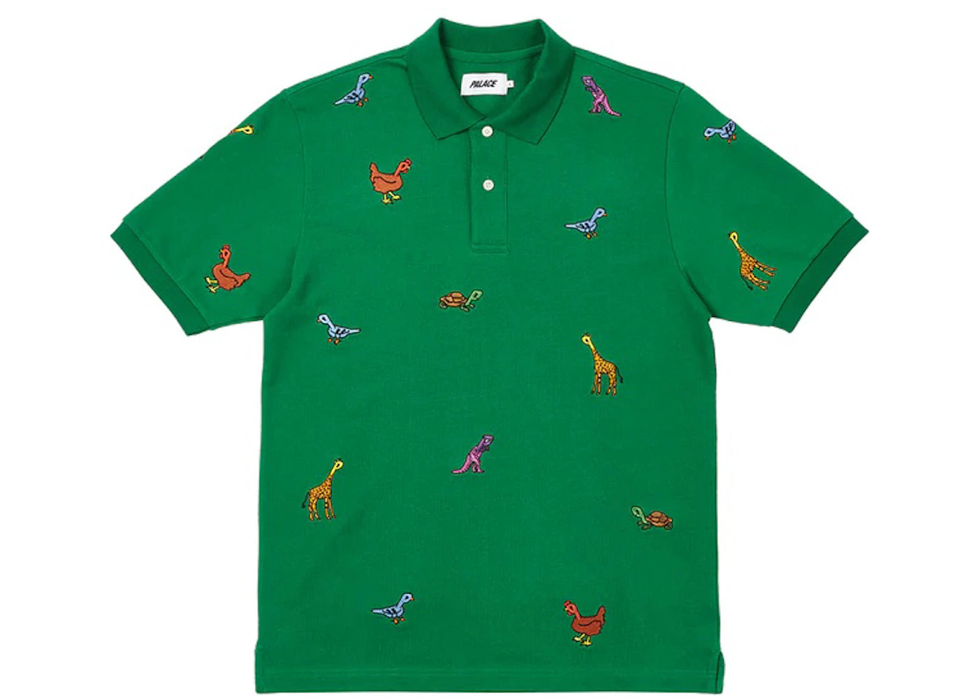 Palace Animals Polo Green