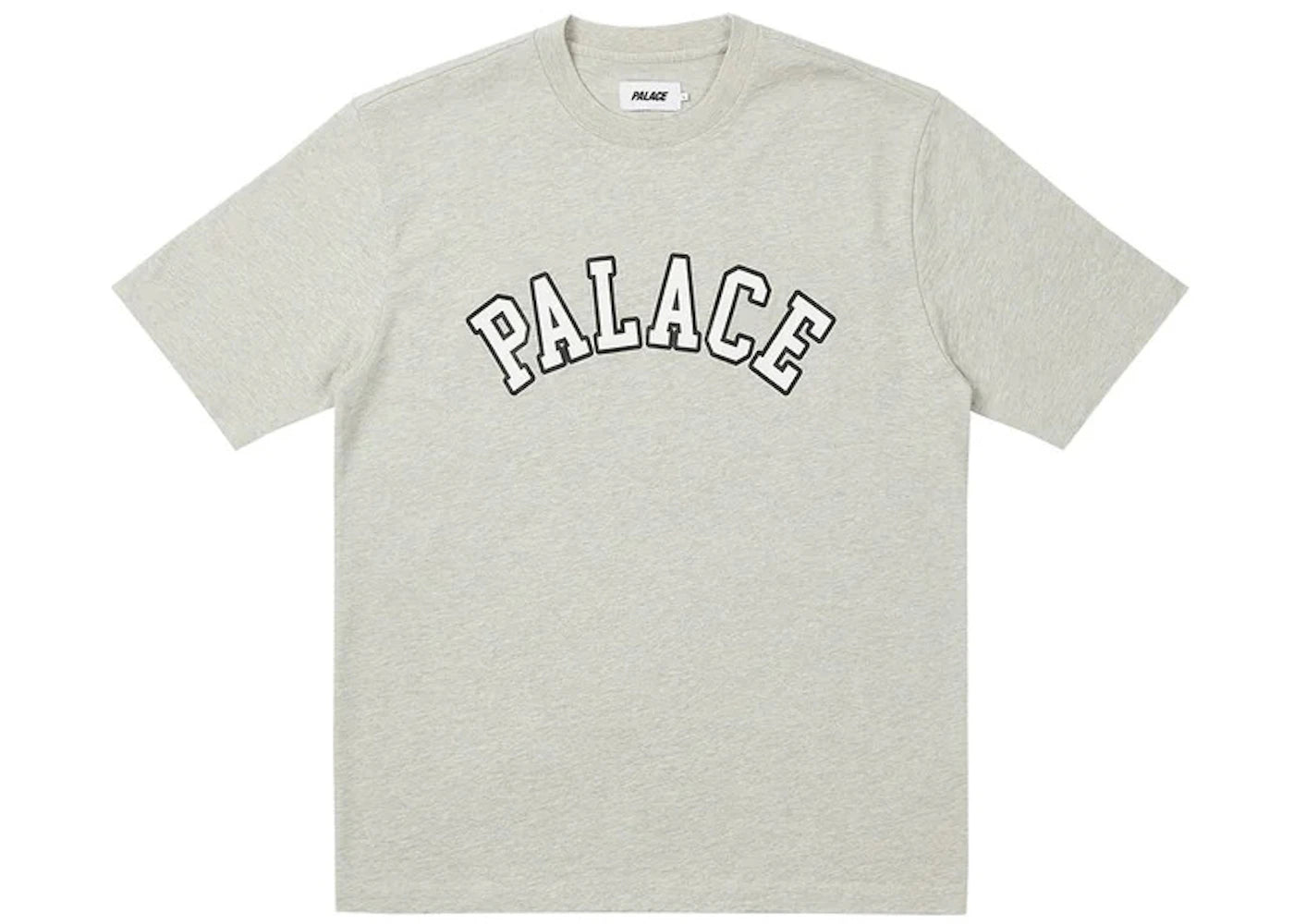 Palace Arch Slub T-Shirt Grey Marl