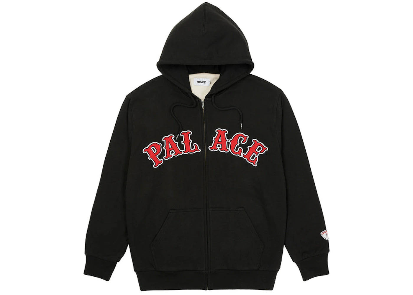 Palace Arch Zip Hood Black