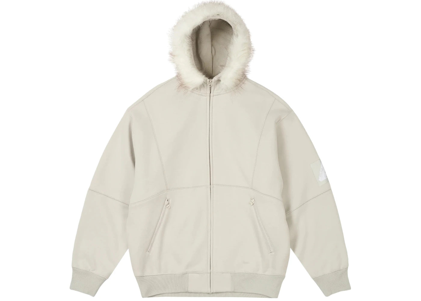 Palace Arctic Hood Concrete Grey