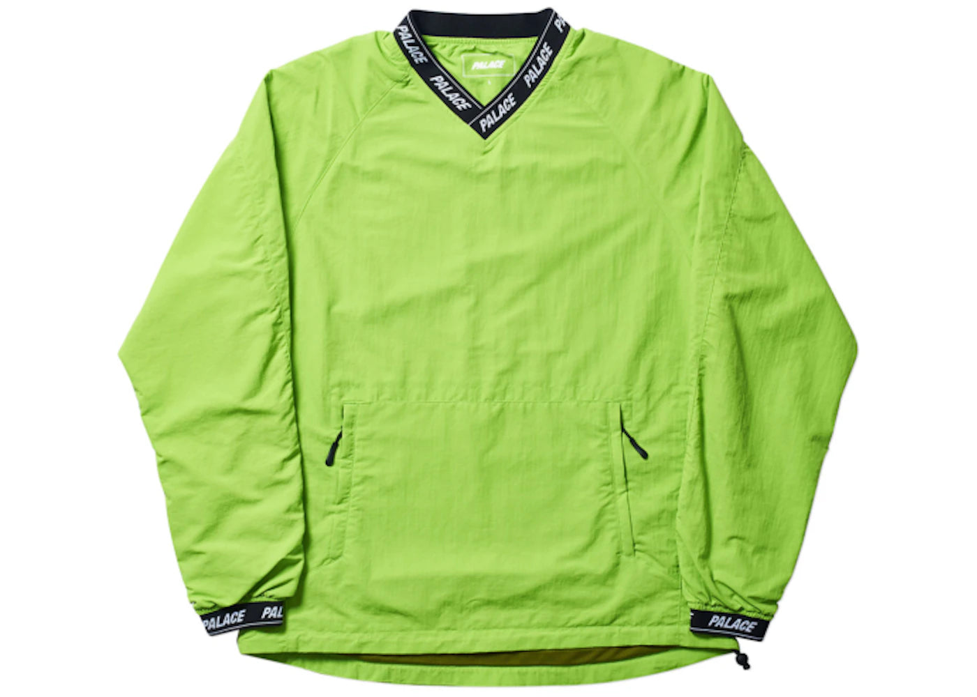 Palace Aslan Shell Crew Lime/Black