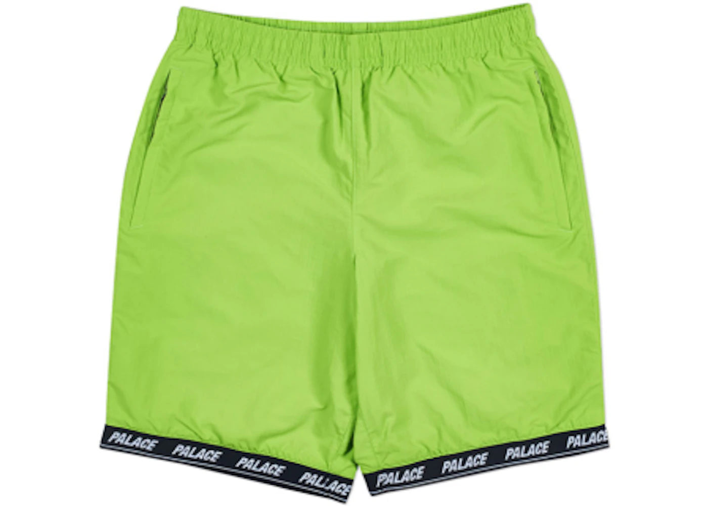 Palace Aslan Shell Shorts Lime/Black