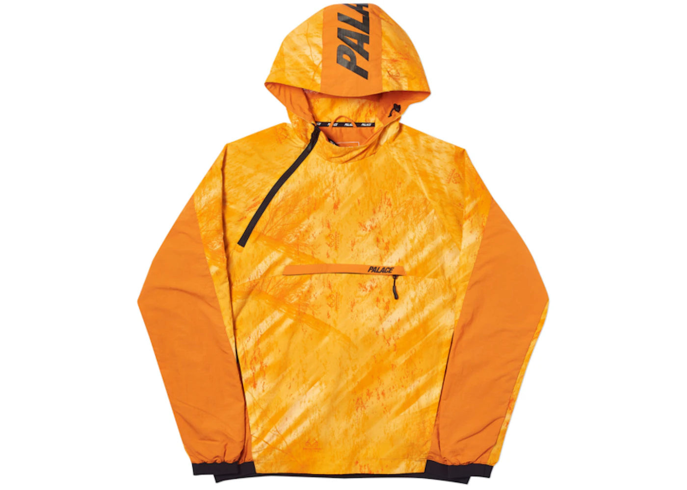 Palace Asymetric Real Tree Shell Top Orange