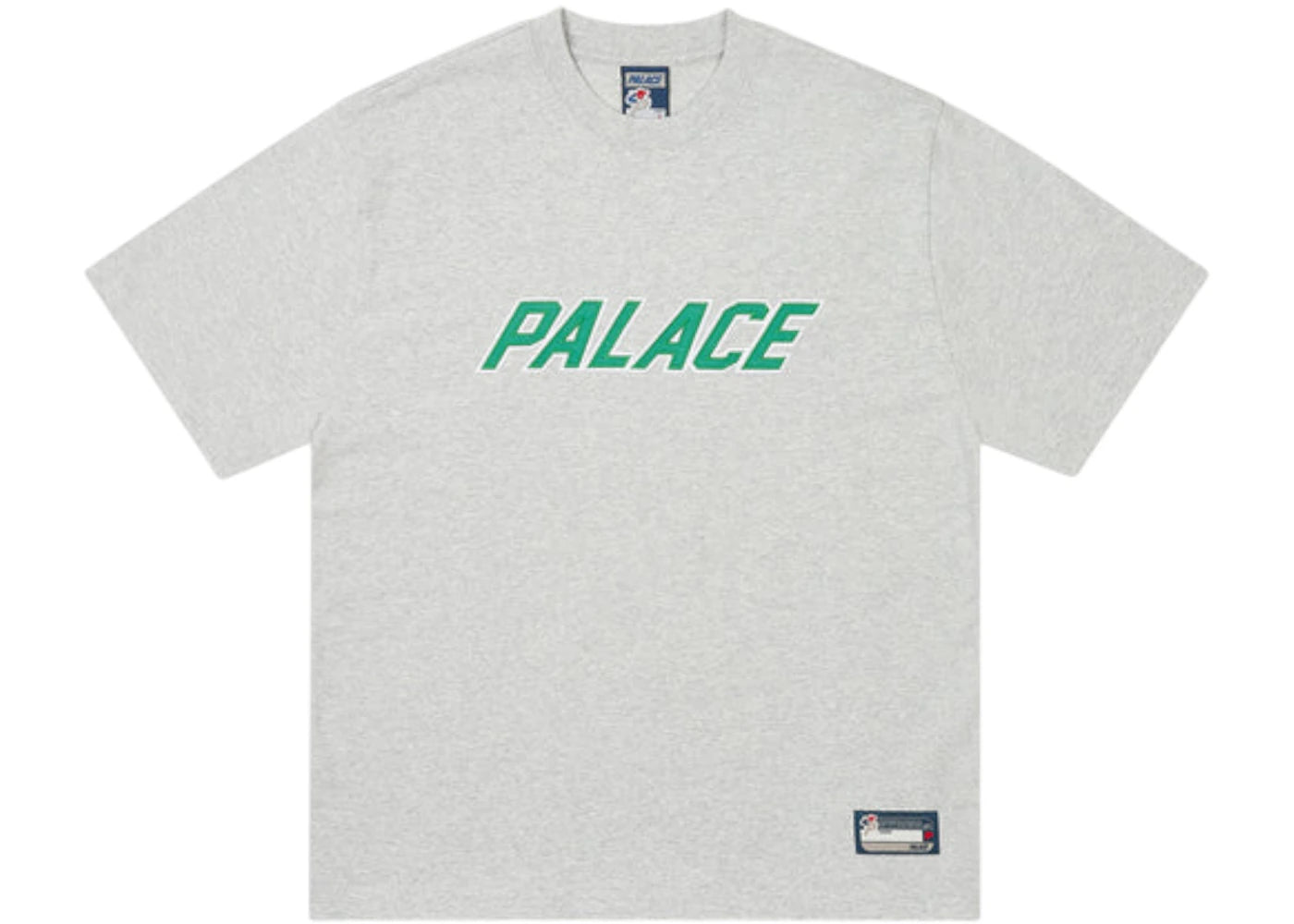 Palace Athletic Logo T-Shirt Grey Marl