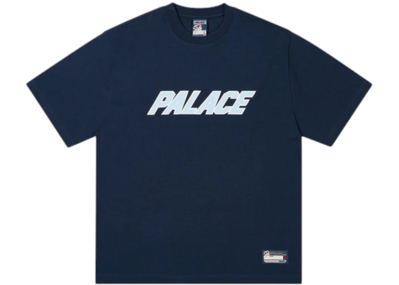 Palace Athletic Logo T-Shirt Navy