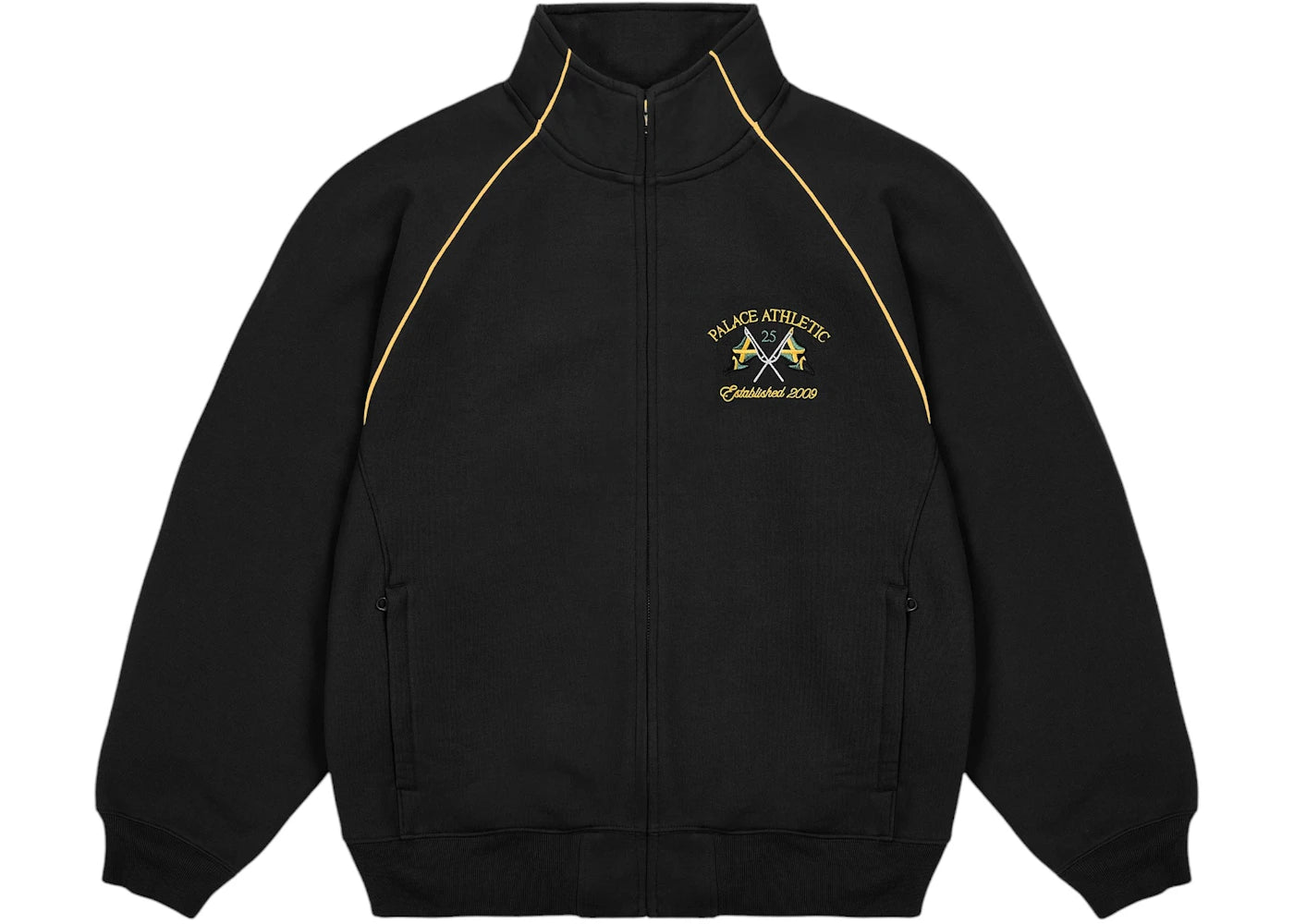 Palace Athletic Zip Funnel Black