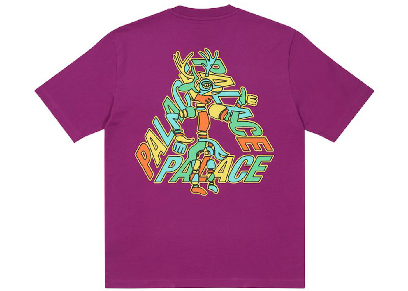 Palace B-Sans T-shirt Plum