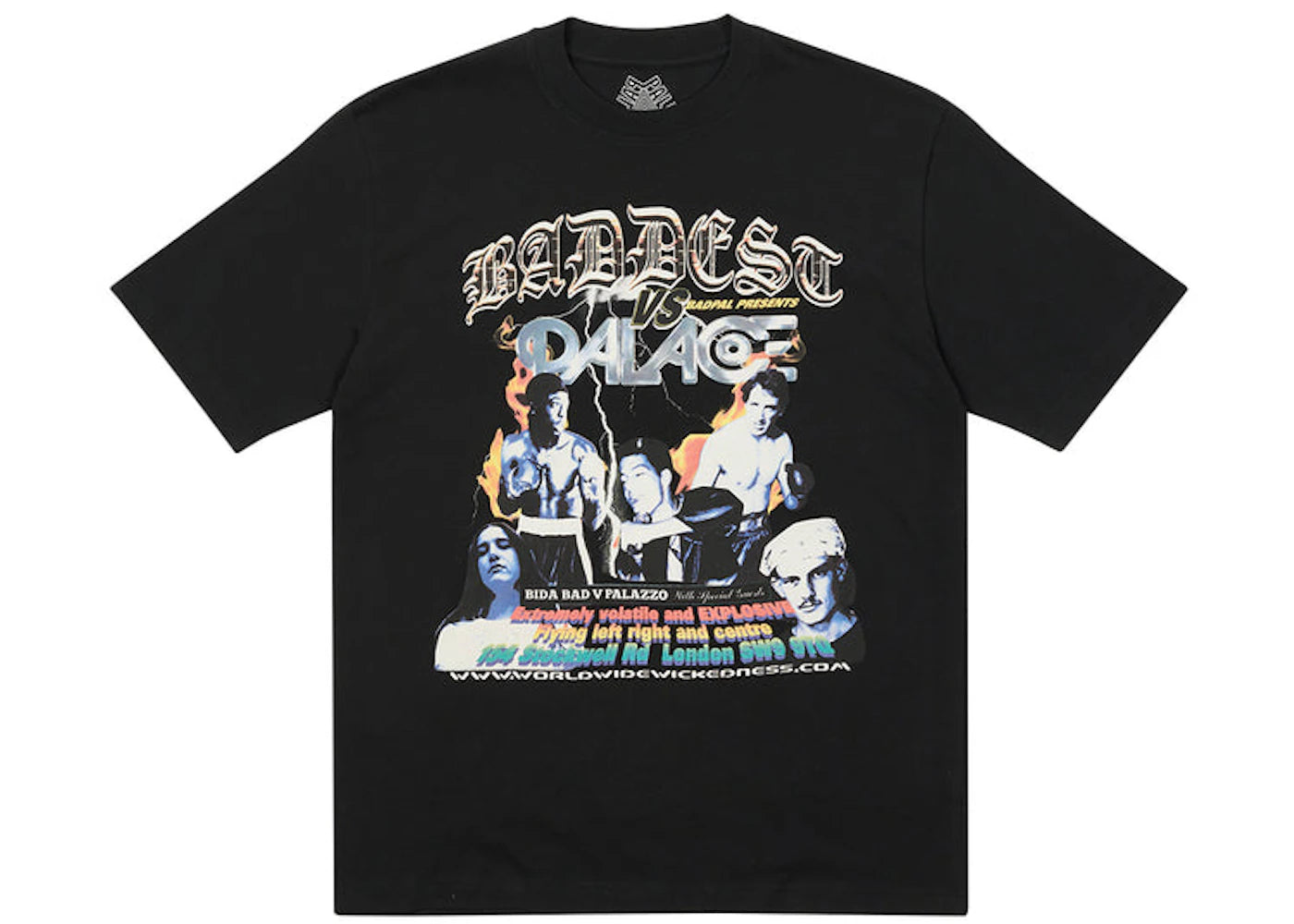 Palace Baddest T-shirt Black
