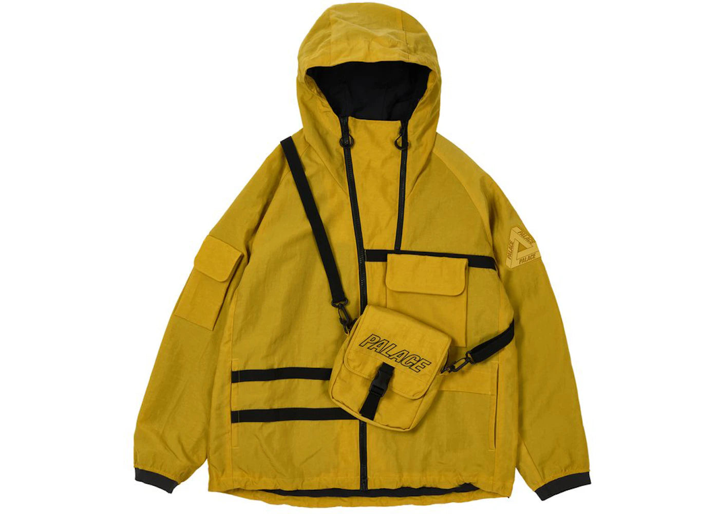 Palace Bag Jacket Yellow