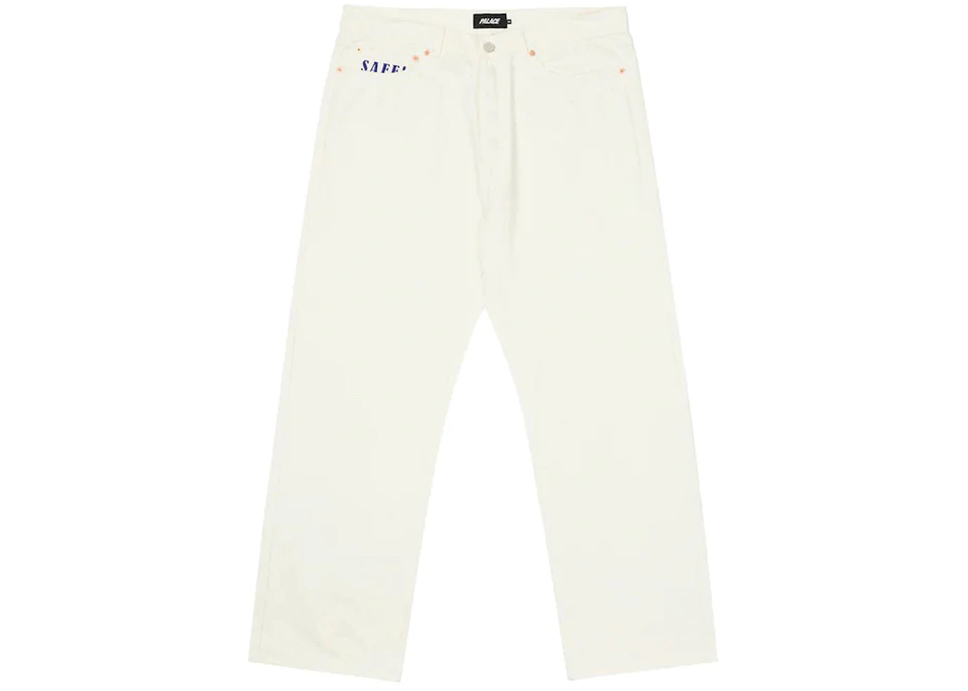 Palace Baggies Jeans (FW22) White