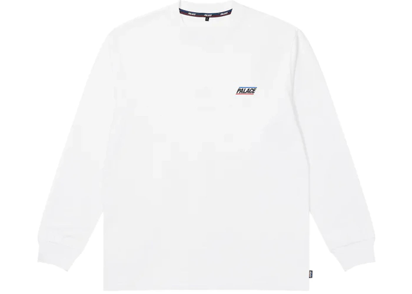 Palace Basically A Longsleeve (FW22) White