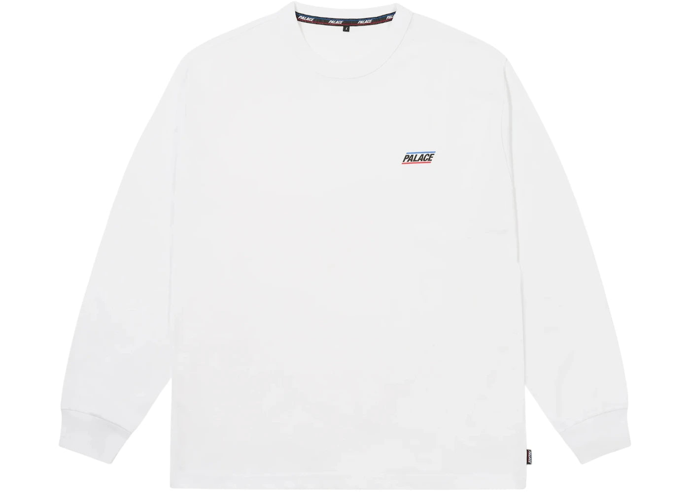 Palace Basically A Longsleeve (FW25) White