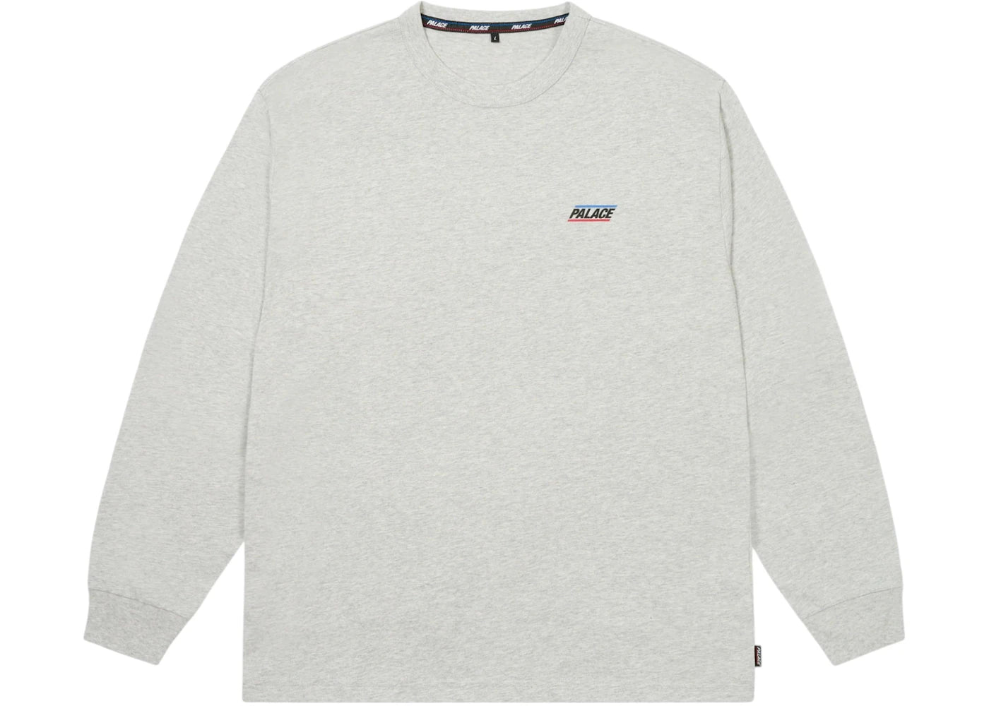 Palace Basically A Longsleeve (SS25) Grey Marl