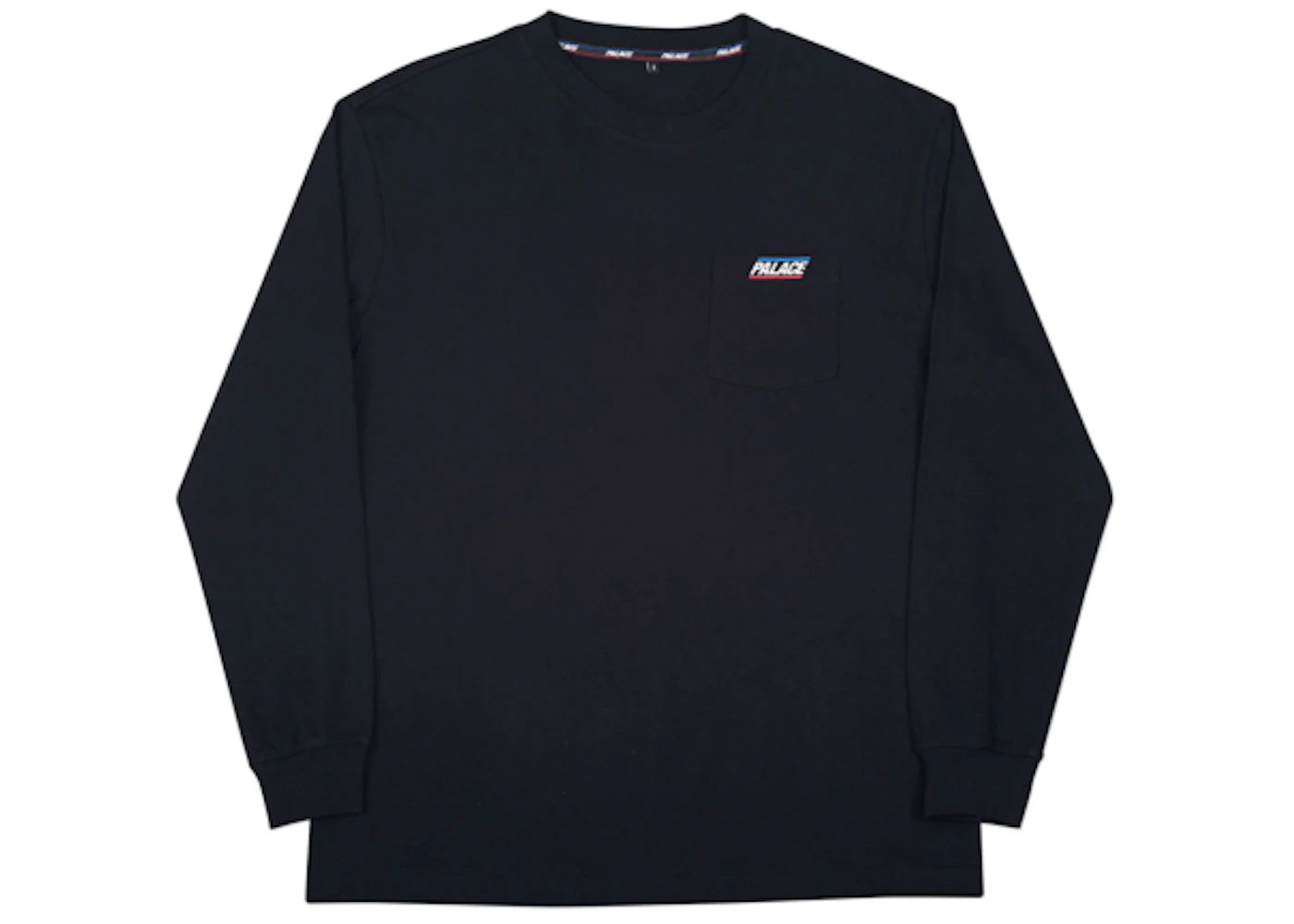 Palace Basically A Pocket Longsleeve Black