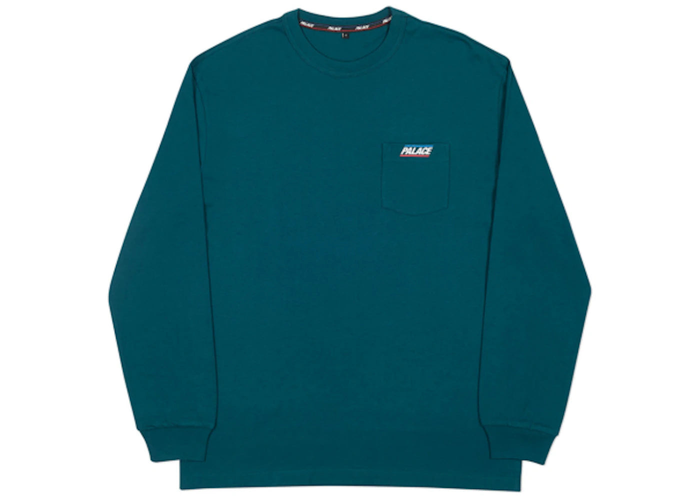 Palace Basically A Pocket Longsleeve Forest Green