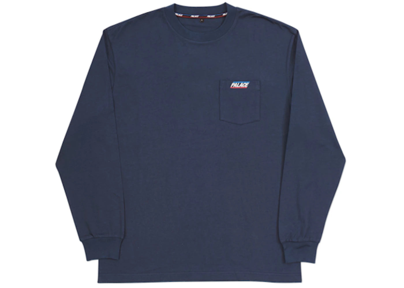 Palace Basically A Pocket Longsleeve Navy