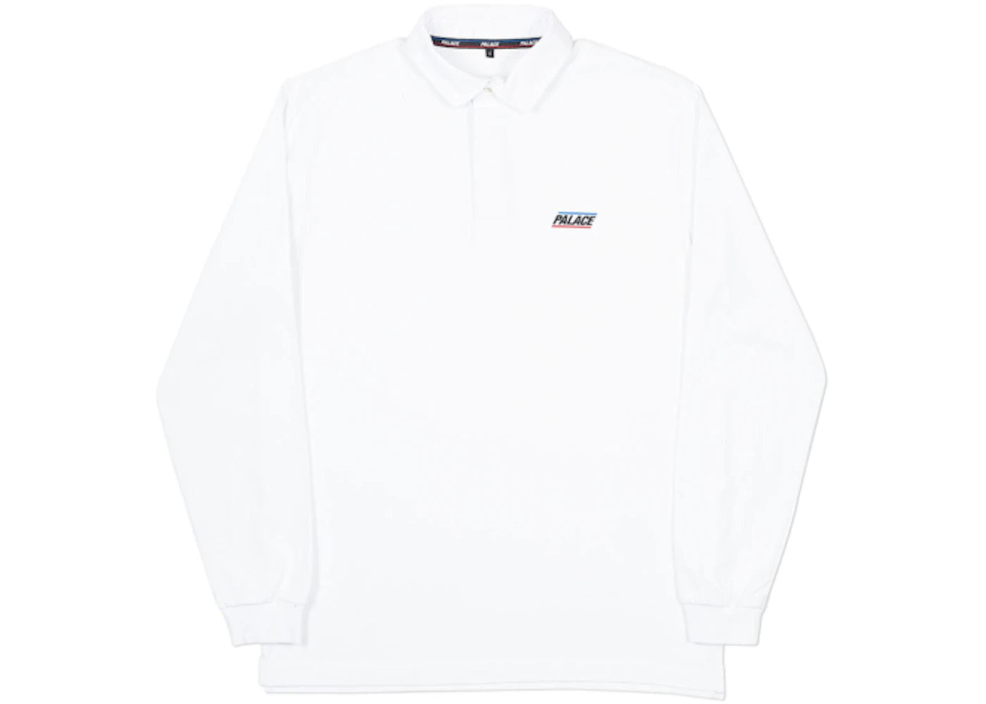 Palace Basically A Rugby Top White