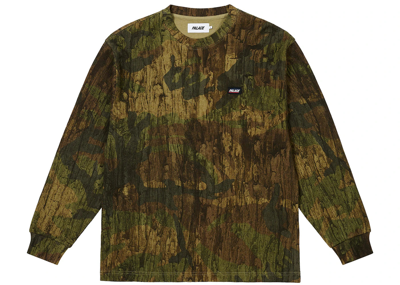 Palace Basically A Thermal Longsleeve Forest Print