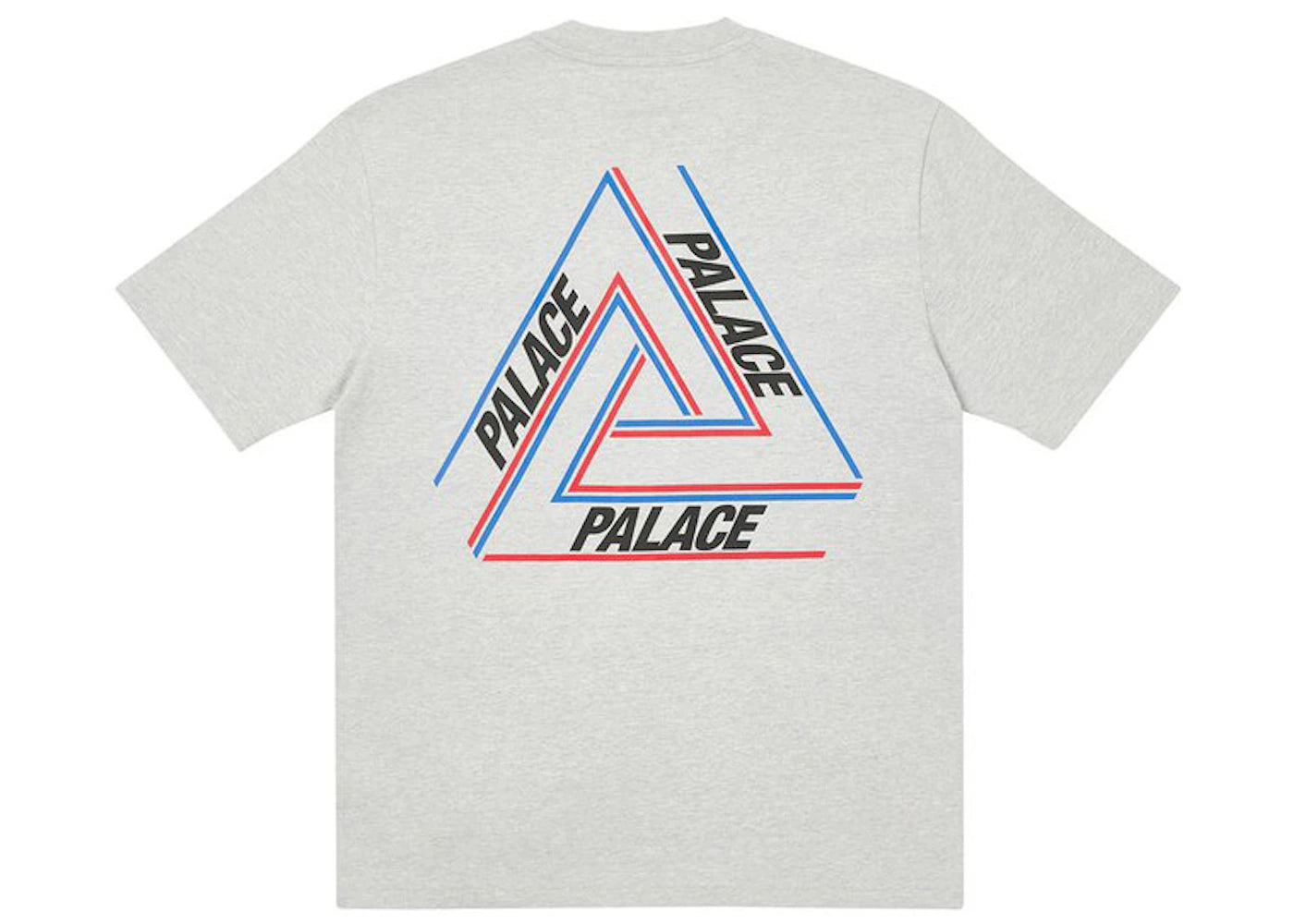 Palace Basically A Tri-Ferg T-shirt Grey Marl