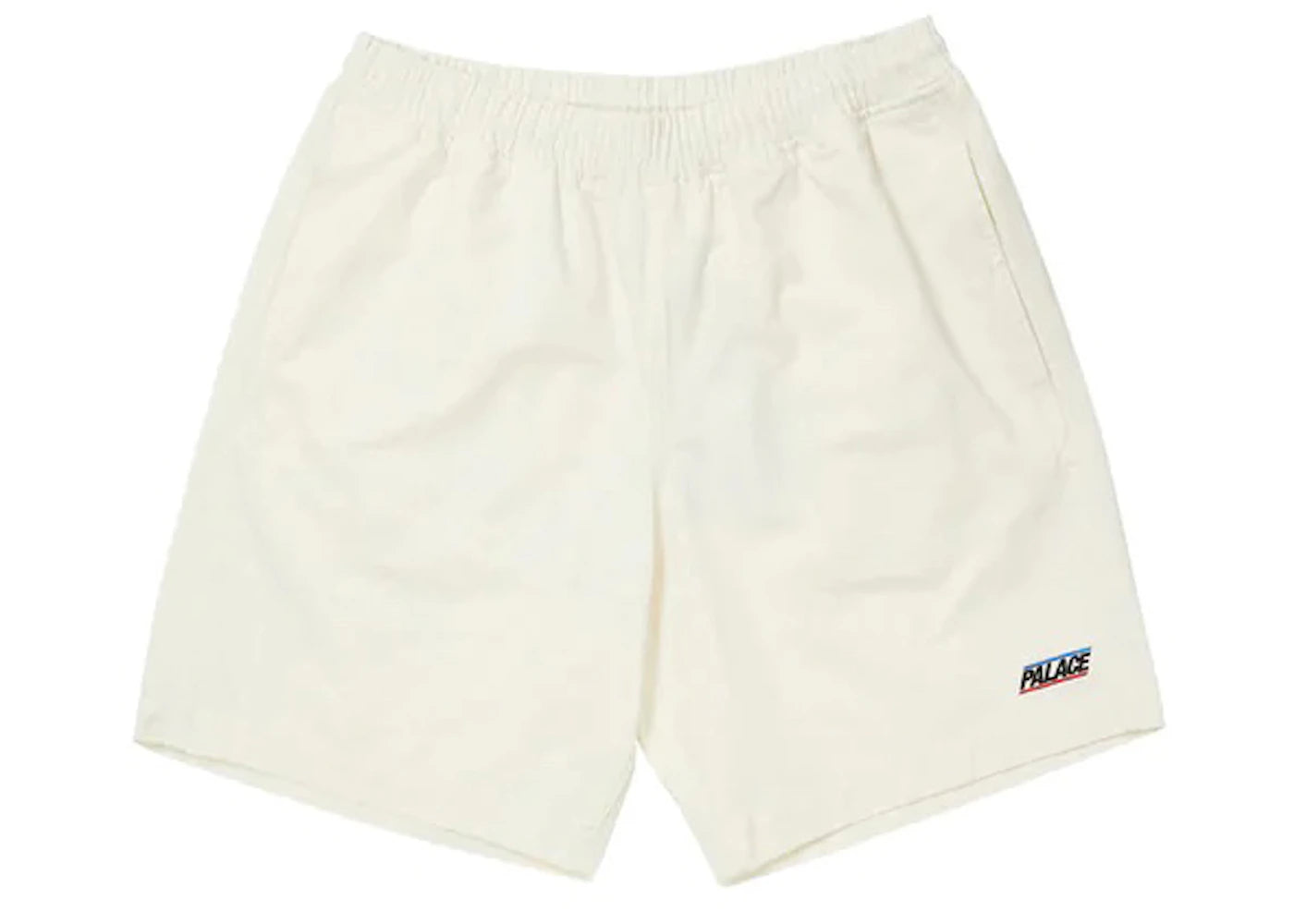 Palace Basically A Washed Cotton Short White