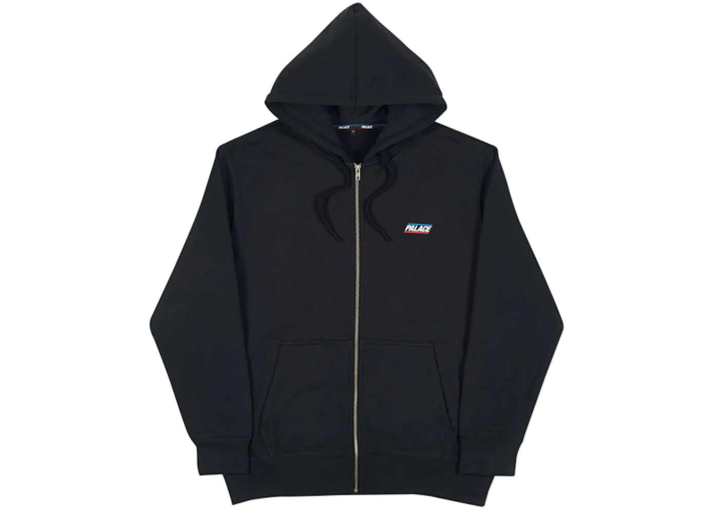 Palace Basically A Zip Hood (SS18) Black