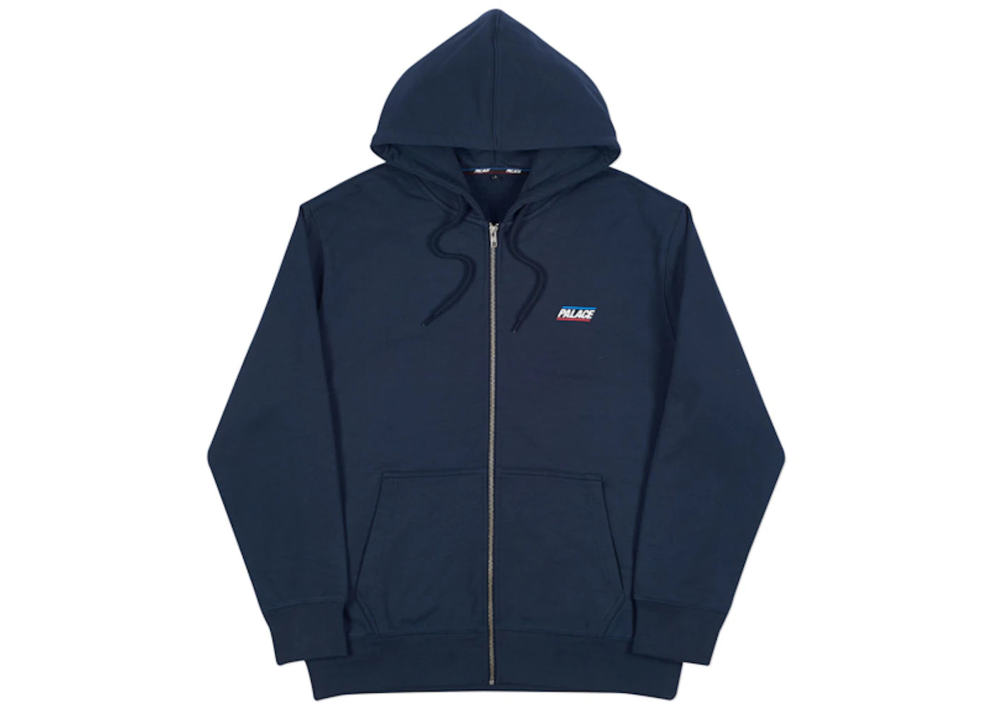 Palace Basically A Zip Hood (SS18) Navy