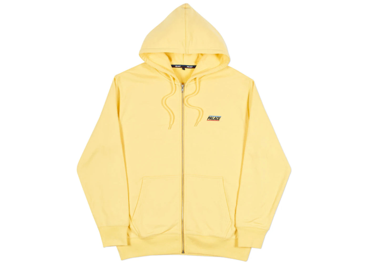 Palace Basically A Zip Hood (SS18) Sunshine Yellow